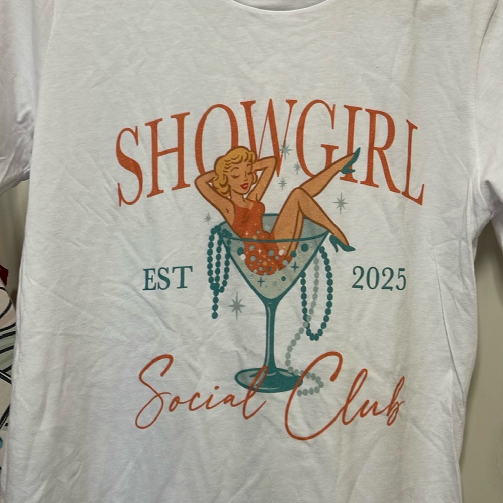 Showgirl social club t-shirt